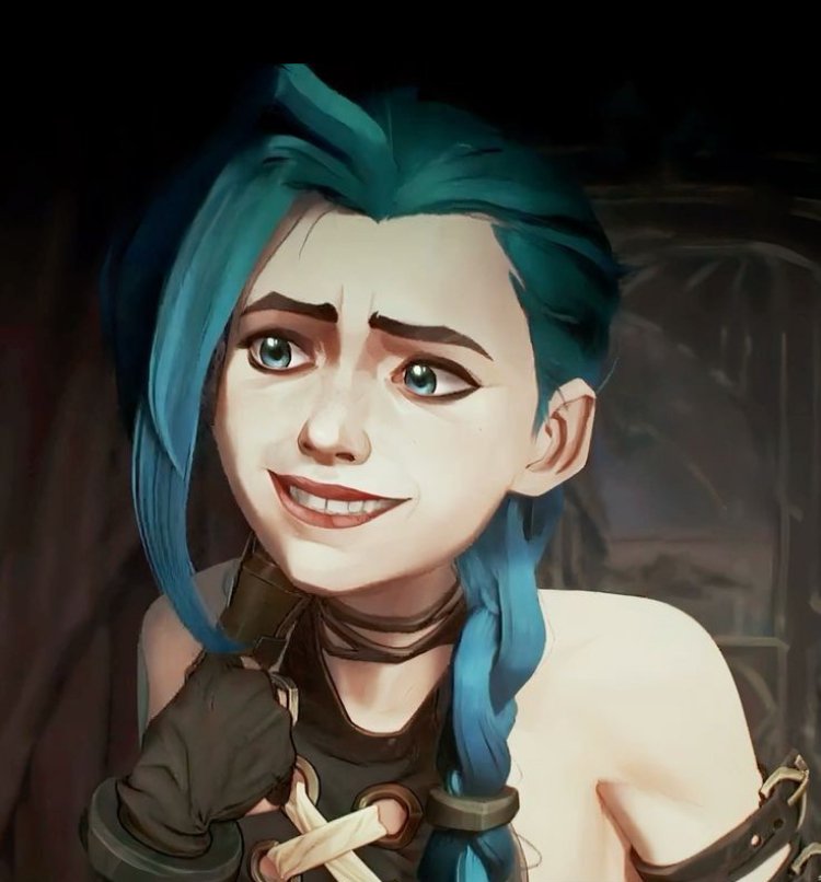 jinx sourire