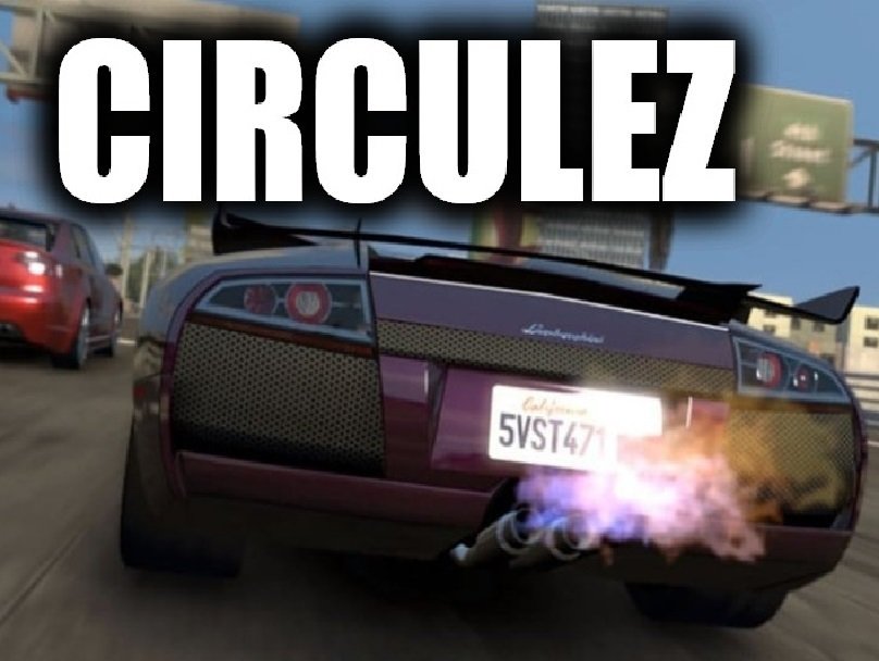circulez rien a voir censure censored midnight club los angeles voiture lamborghini murcielago