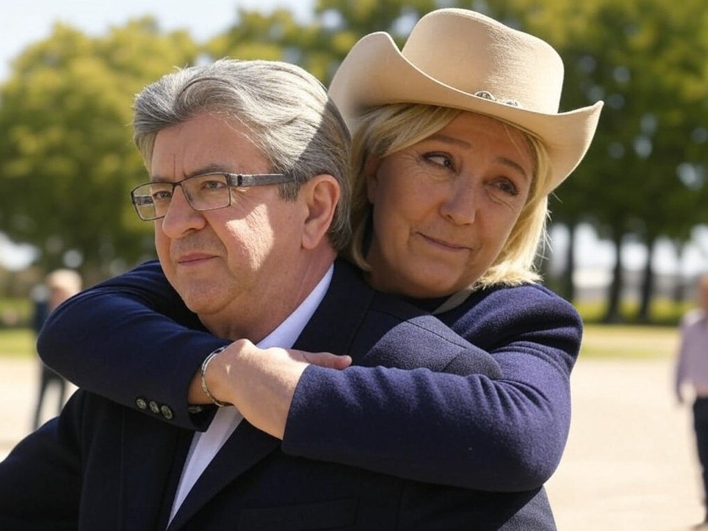 melenchon marine le pen amour amitie