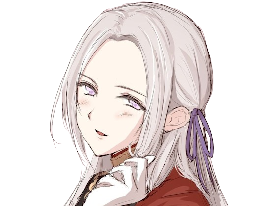 edelgard von hresvelg edel fire emblem three houses fe3h aigles jais moupe main cheveux rougit