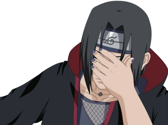 itachi facepalm