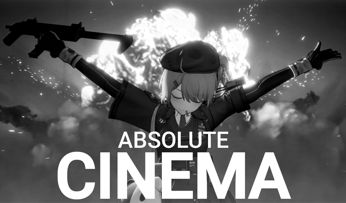 girls frontline 2 exilium gfl gfl2 cheeta absolute cinema meme popcorn