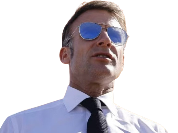 macron lunettes not ready chemise