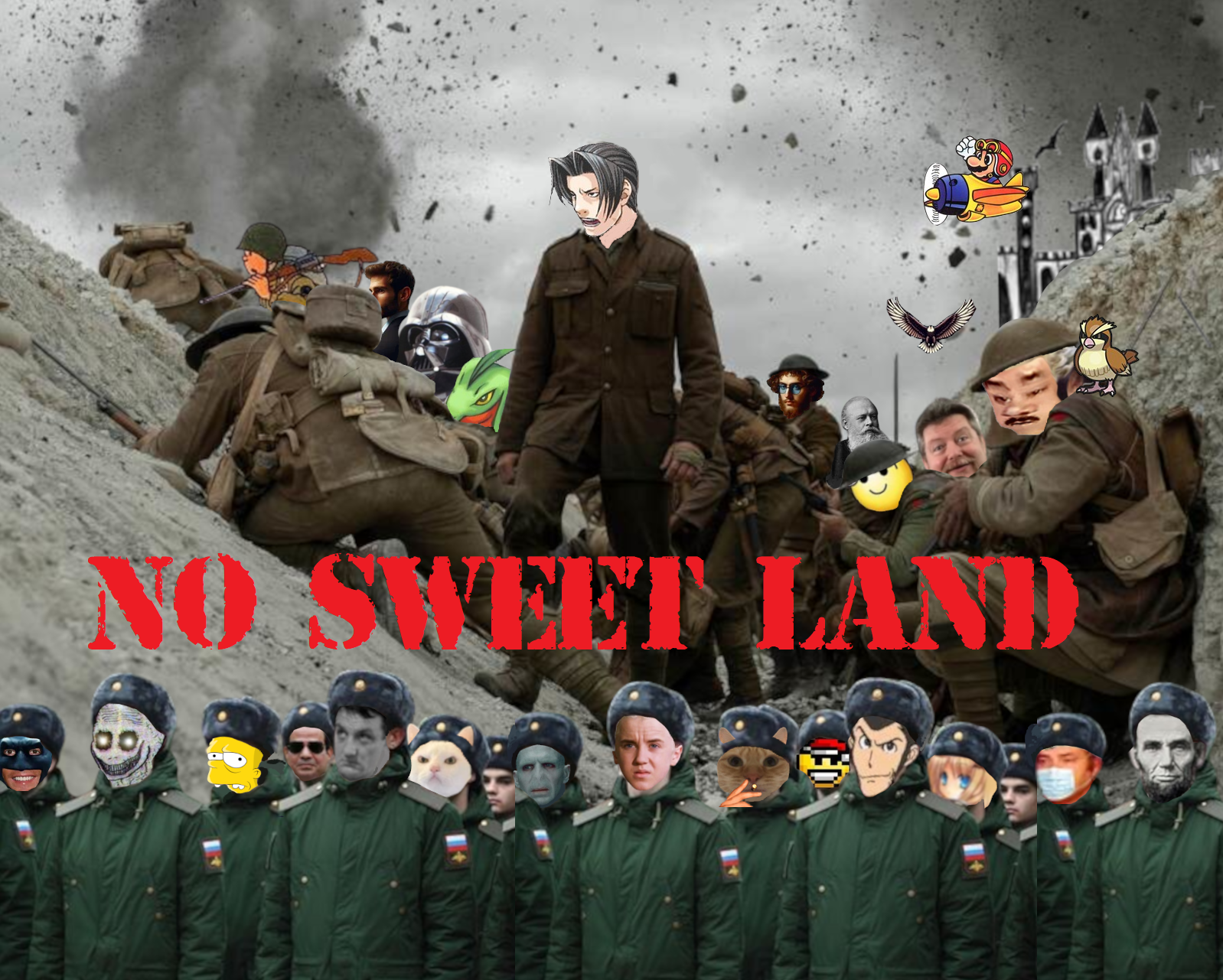 arseneur fic no sweet land boucle izan deni guerre folie