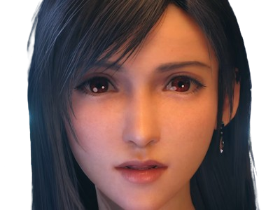 tifa lockhart ff7 vii final fantasy 7 remake hd waifu femme moupe