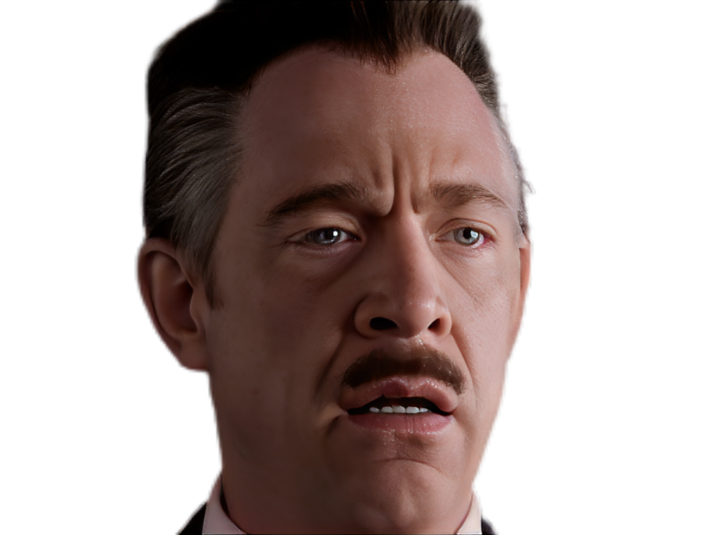 Sticker spiderman spider man spider man 2 j jonah jameson jjj jk simmons daily bugle patron journaliste par Cinemassacre_
