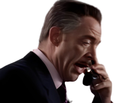 Sticker spiderman spider man spider man 2 j jonah jameson jjj jk simmons daily bugle patron journaliste par Cinemassacre_