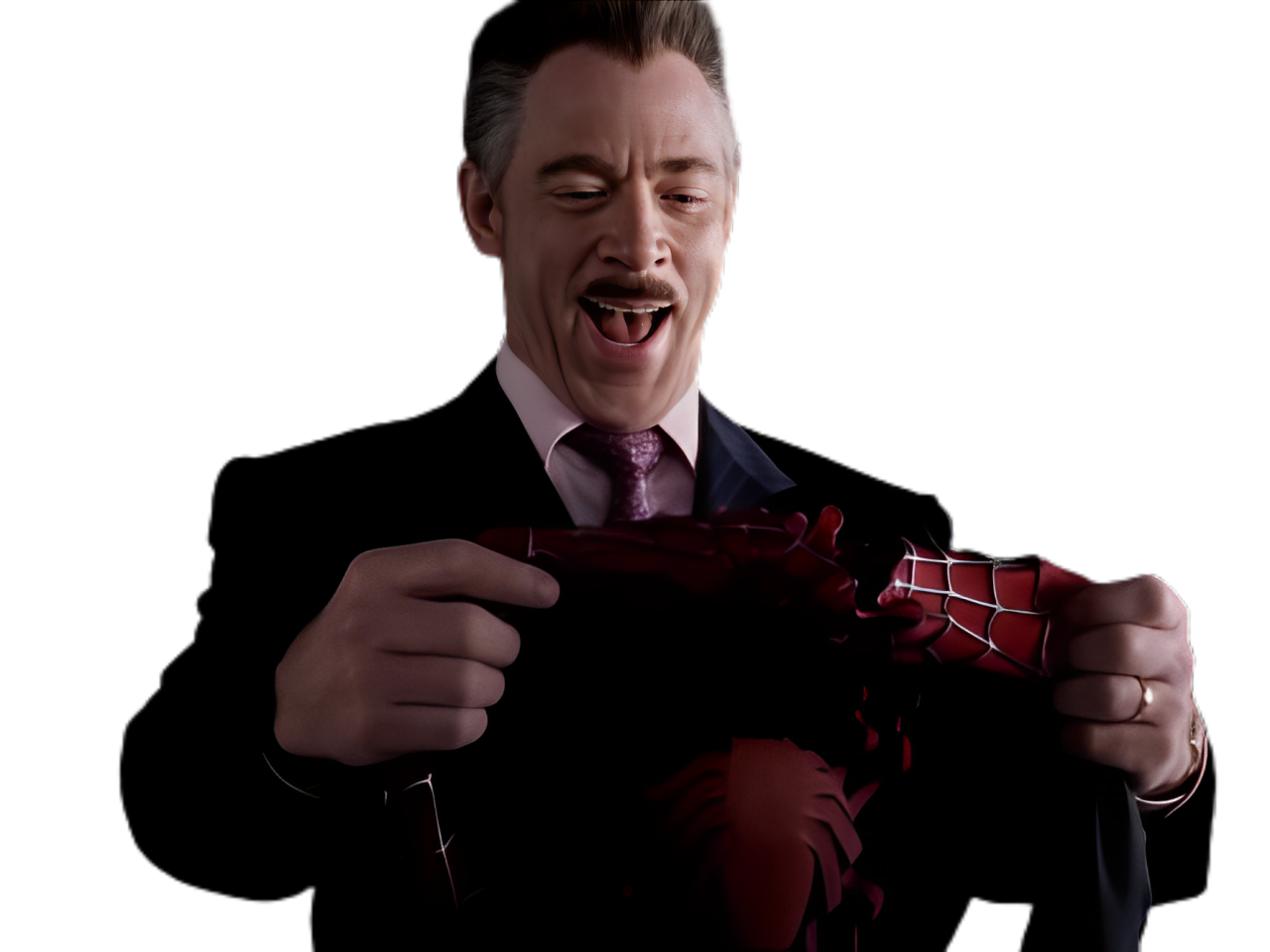 Sticker spiderman spider man spider man 2 j jonah jameson jjj jk simmons daily bugle patron journaliste par Cinemassacre_