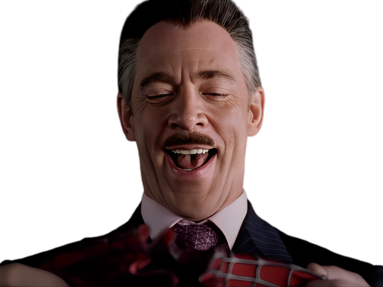 Sticker spiderman spider man spider man 2 j jonah jameson jjj jk simmons daily bugle patron journaliste par Cinemassacre_