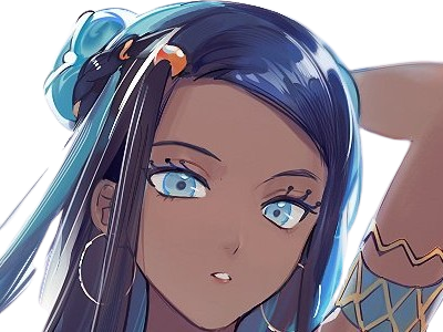 donna nessa pokemon pkm 8g championne dresseuse arene skifford galar eau waifu femme anime jeu