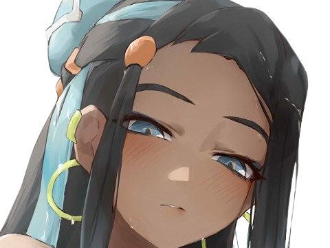 donna nessa pokemon pkm 8g championne dresseuse arene skifford galar eau waifu femme anime jeu