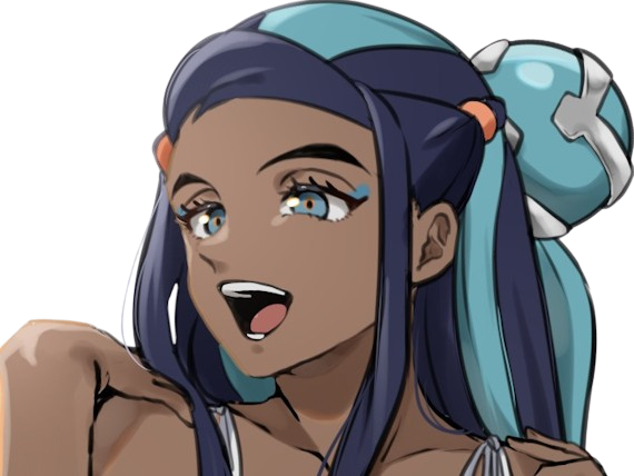 donna nessa pokemon pkm 8g championne dresseuse arene skifford galar eau waifu femme anime jeu