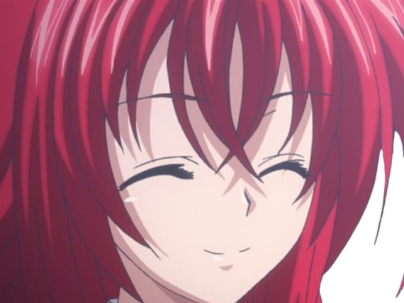 rias gremory demon classe superieur etudiante high school dxd anime manga rousse femme waifu