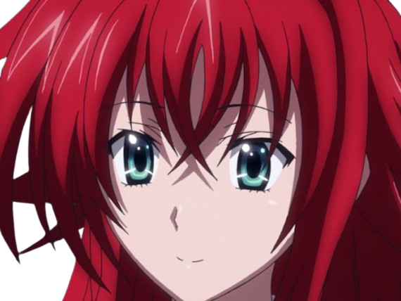rias gremory demon classe superieur etudiante high school dxd anime manga rousse femme waifu