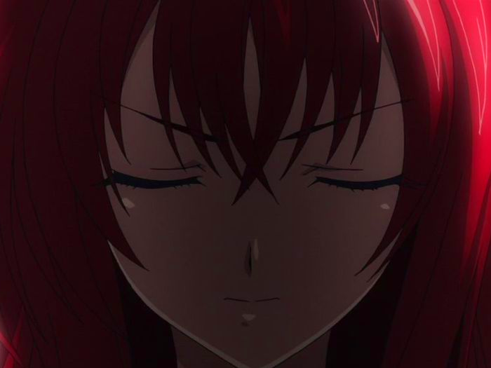 rias gremory demon classe superieur etudiante high school dxd anime manga rousse femme waifu