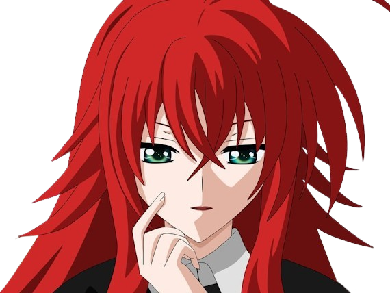 rias gremory demon classe superieur etudiante high school dxd anime manga rousse femme waifu