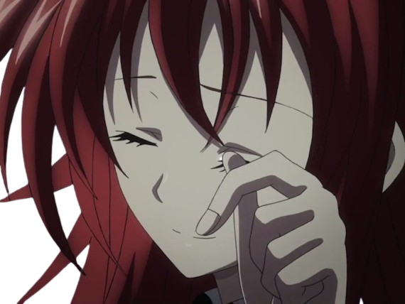 rias gremory demon classe superieur etudiante high school dxd anime manga rousse femme waifu