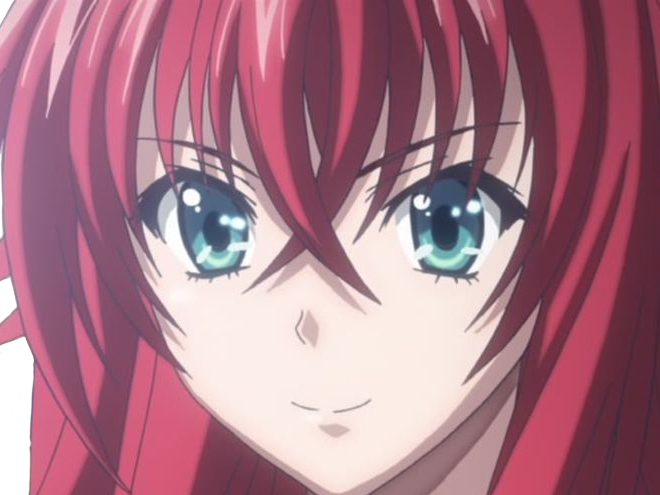 rias gremory demon classe superieur etudiante high school dxd anime manga rousse femme waifu