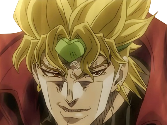 dio brando vampire jojos bizarre adventure jojo anime manga blond antagoniste muda zawarudo