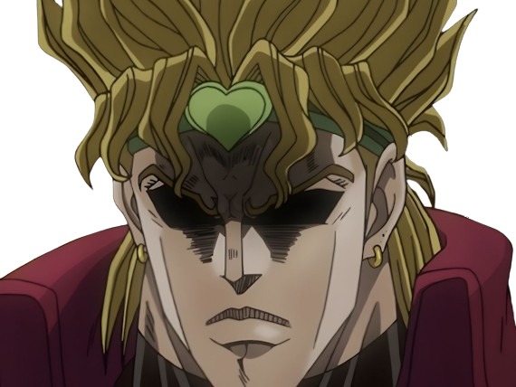 dio brando vampire jojos bizarre adventure jojo anime manga blond antagoniste muda zawarudo