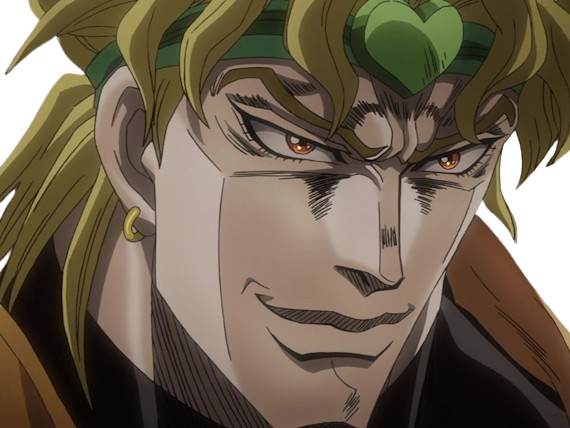 dio brando vampire jojos bizarre adventure jojo anime manga blond antagoniste muda zawarudo