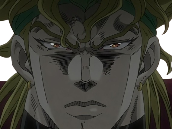 dio brando vampire jojos bizarre adventure jojo anime manga blond antagoniste muda zawarudo