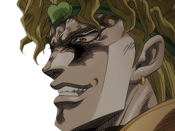 dio brando vampire jojos bizarre adventure jojo anime manga blond antagoniste muda zawarudo