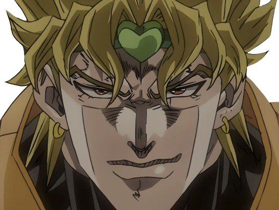 dio brando vampire jojos bizarre adventure jojo anime manga blond antagoniste muda zawarudo