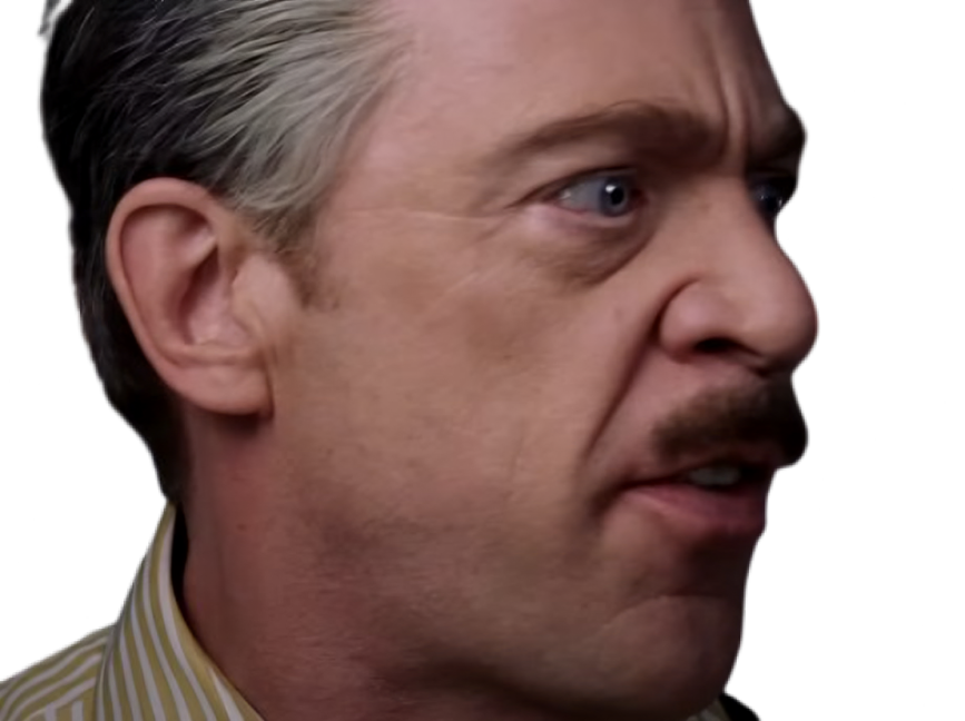 Sticker spiderman spider man spider man 2 j jonah jameson jjj jk simmons daily bugle patron journaliste par Cinemassacre_