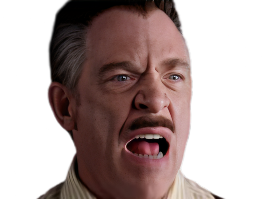 Sticker spiderman spider man spider man 2 j jonah jameson jjj jk simmons daily bugle patron journaliste par Cinemassacre_
