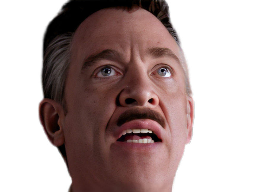 Sticker spiderman spider man spider man 2 j jonah jameson jjj jk simmons daily bugle patron journaliste par Cinemassacre_