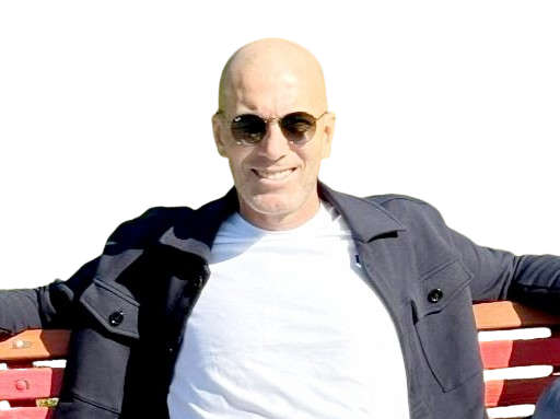 zidane banc lunettes de soleil