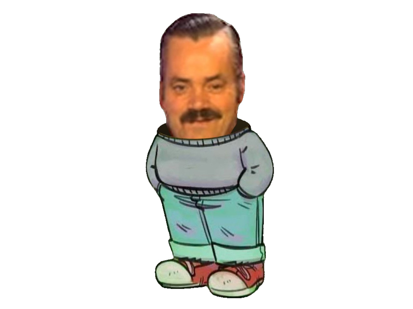 chill guy risitas sourire mains poches crypto dog chien chillguy cool ironique osef tranquille
