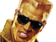 duke nukem jeu video homme americain action militaire muscle blond murica