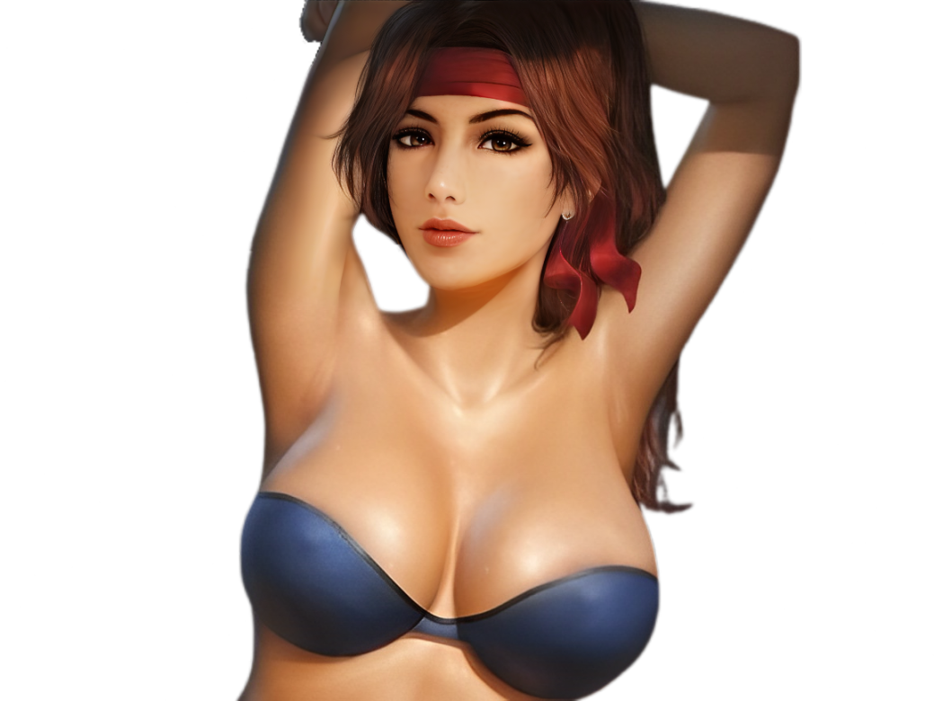 final fantasy vii ffvii ff7 jessie rasberry waifu avalanche rebelle remake hd femme