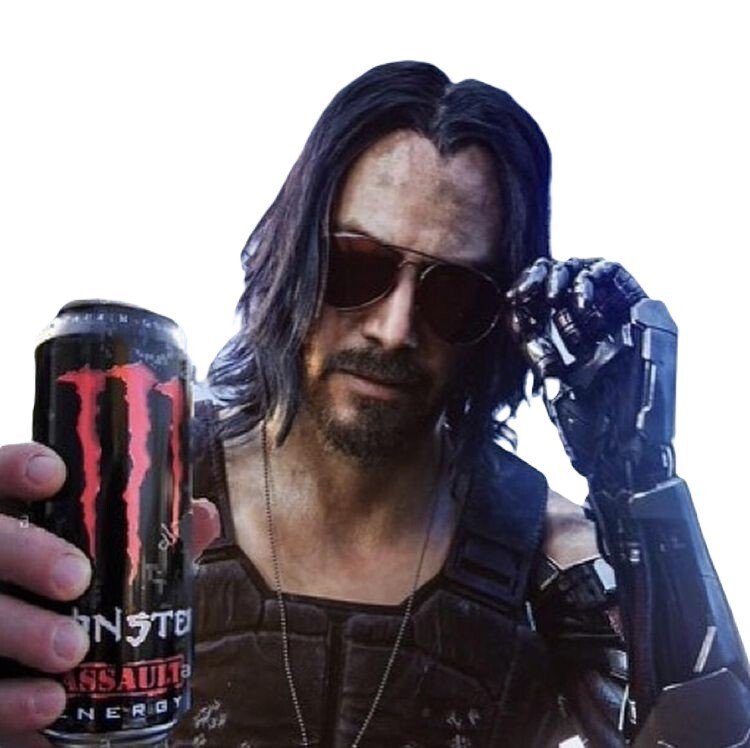 keanu reeves canette monster cyberpunk 2077 paz johnny silverhand john wick neo matrix