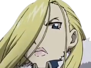 olivia mira armstrong full metal alchemist brotherhood fma anime manga femme waifu blonde militaire general