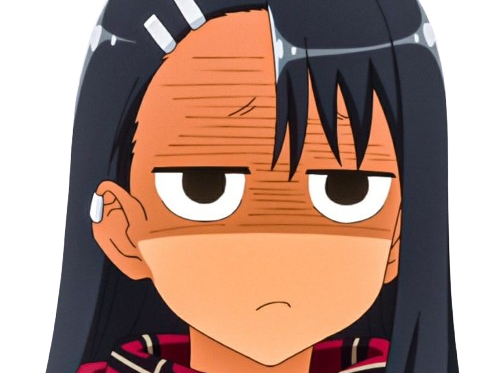 nagatoro sad face manga girl kj