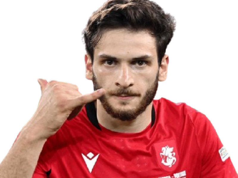 khvicha kvaratskhelia kvara georgie celebration but determination deter