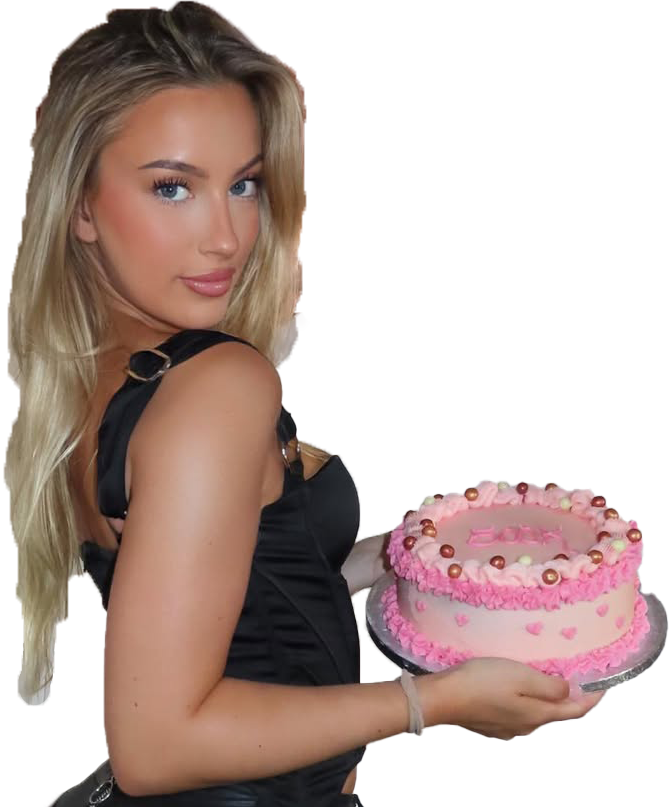 evie garbe eviegarbe blonde gateau