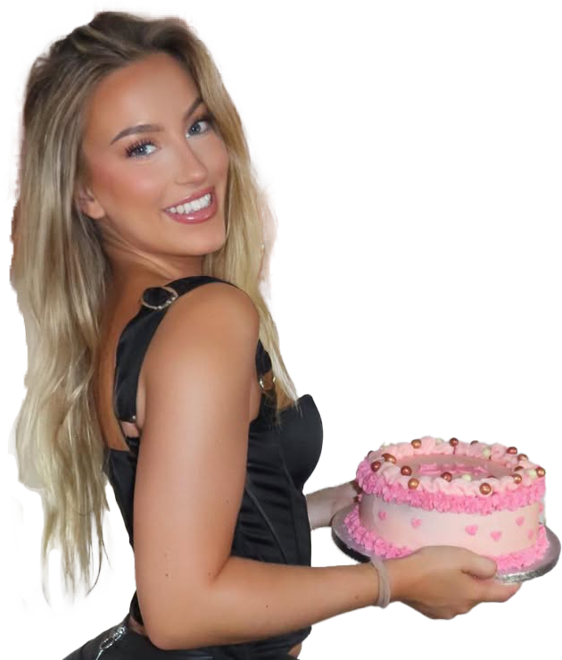evie garbe eviegarbe blonde gateau