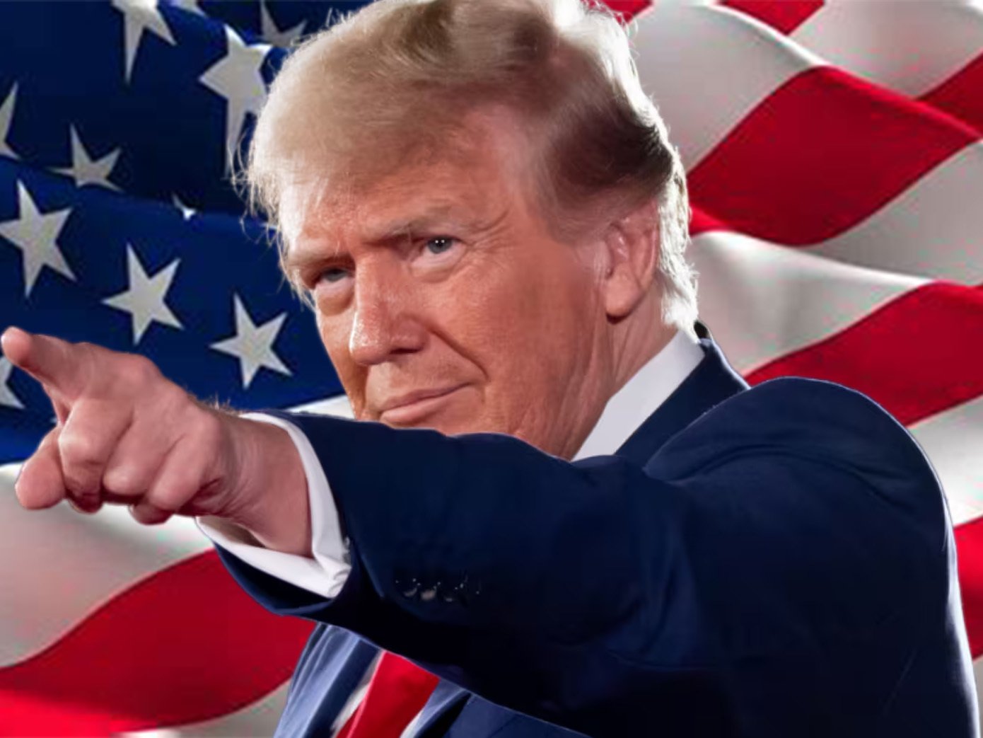 donald trump usa president potus amerique boss chad doigt