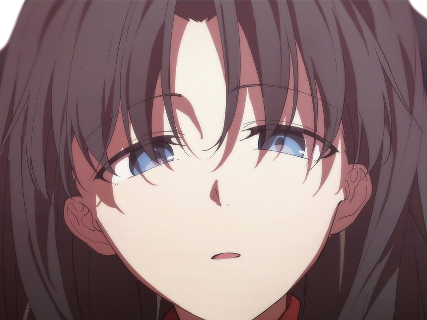 rin tohsaka fatestay fate stay night master jeu manga anime ln waifu femme brune