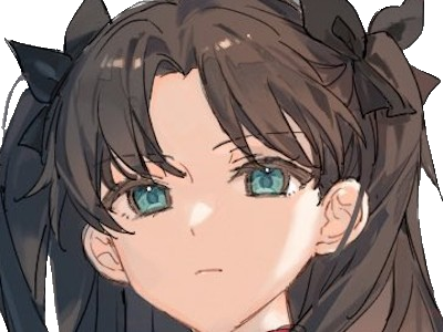 rin tohsaka fatestay fate stay night master jeu manga anime ln waifu femme brune