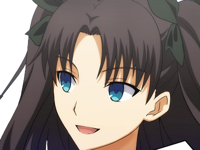 rin tohsaka fatestay fate stay night master jeu manga anime ln waifu femme brune