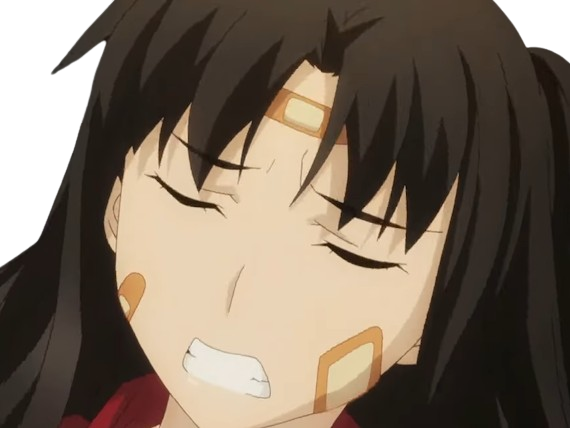 rin tohsaka fatestay fate stay night master jeu manga anime ln waifu femme brune