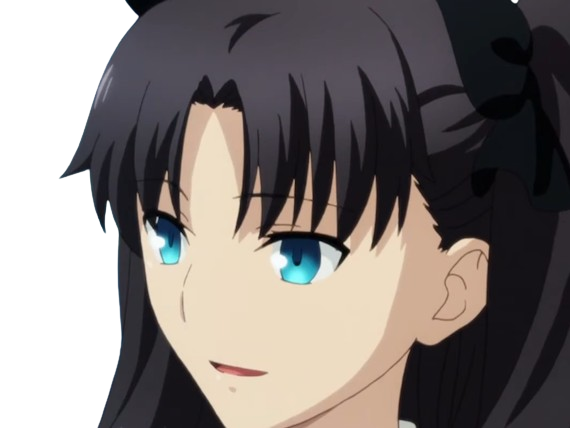 rin tohsaka fatestay fate stay night master jeu manga anime ln waifu femme brune