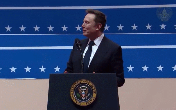 glandilus tonton adolf sieg heil kampf symbol geste salute spacex doge maga wwg1wga tesla openai