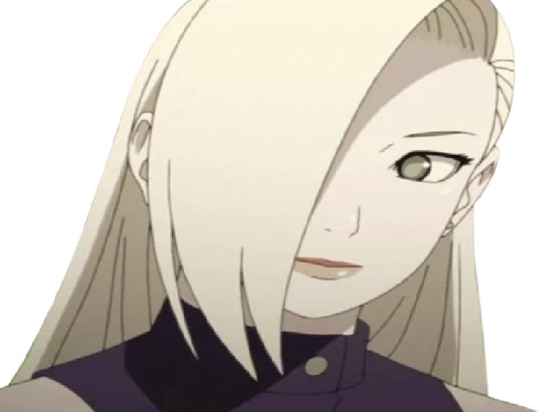 ino yamanaka naurto boruto regard pense think reflexion malaise blase sourire troll