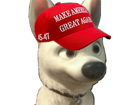 casquette maga make america great again donald trump volt bolt chien disney
